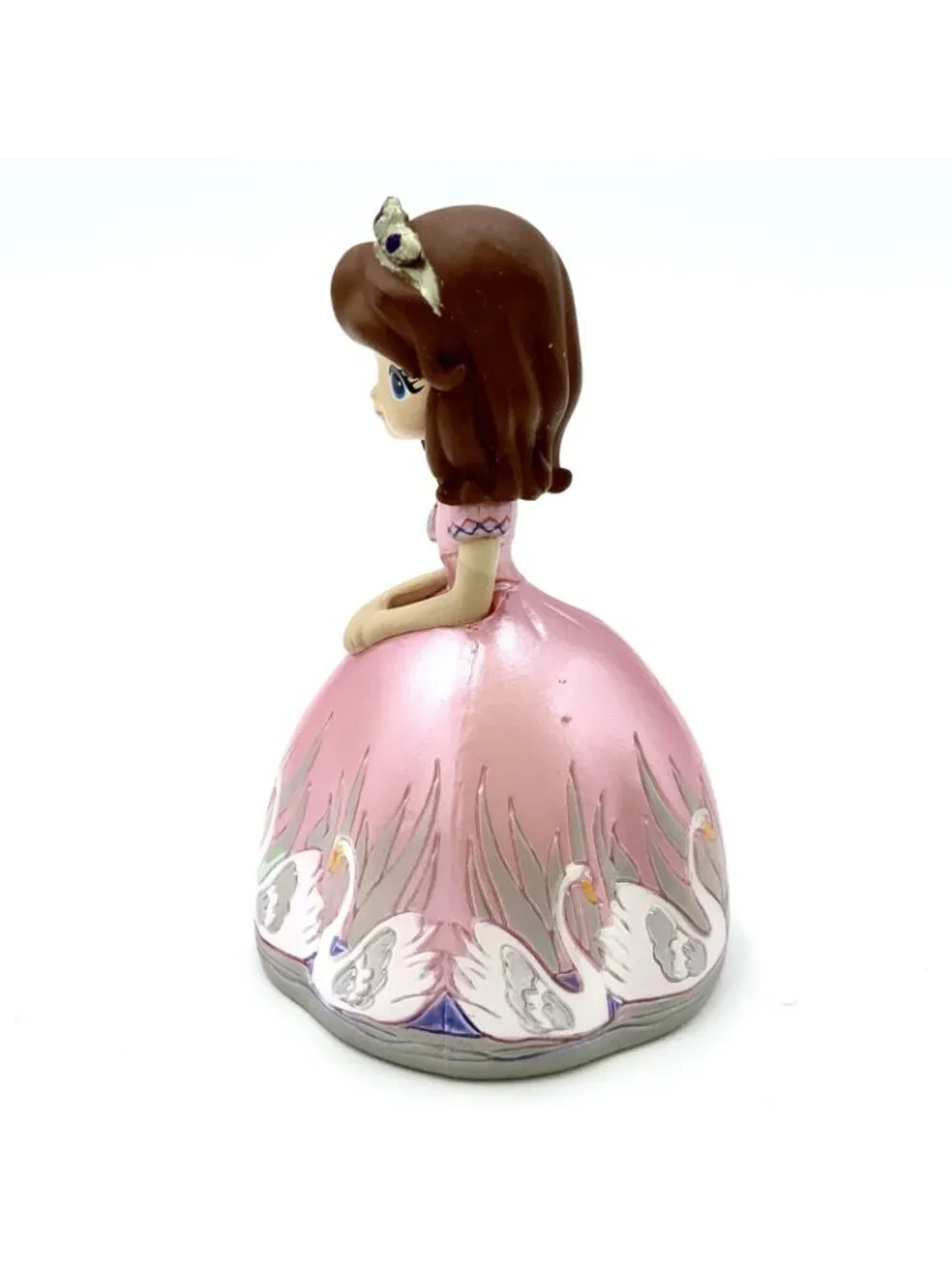 DISNEY SOFIA THE FIRST IN PINK SWAN DRESS PVC FIGURE 3” Cake Topper